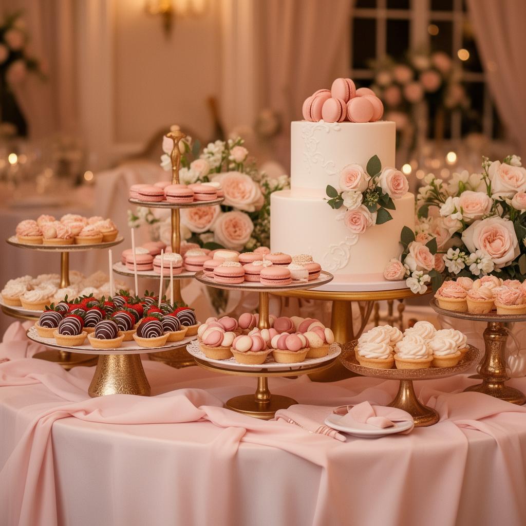 Dessert Displays — Curated dessert tables sourced from trusted local bakers and beautifully styled.